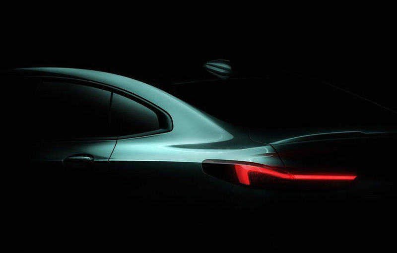Primul teaser pentru noul BMW Seria 2 Gran Coupe: rivalul lui Mercedes-Benz CLA se lansează în 2020 - Poza 1
