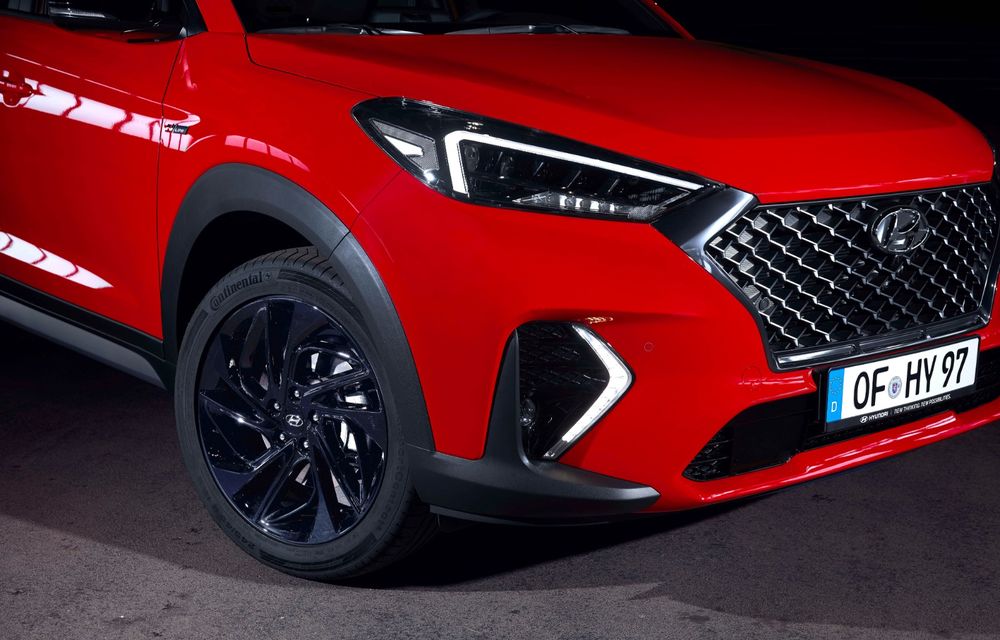 Hyundai prezintă versiunea Tucson N Line: motor diesel de 1.6 litri cu sistem mild-hybrid, aspect sportiv și suspensii mai rigide - Poza 23