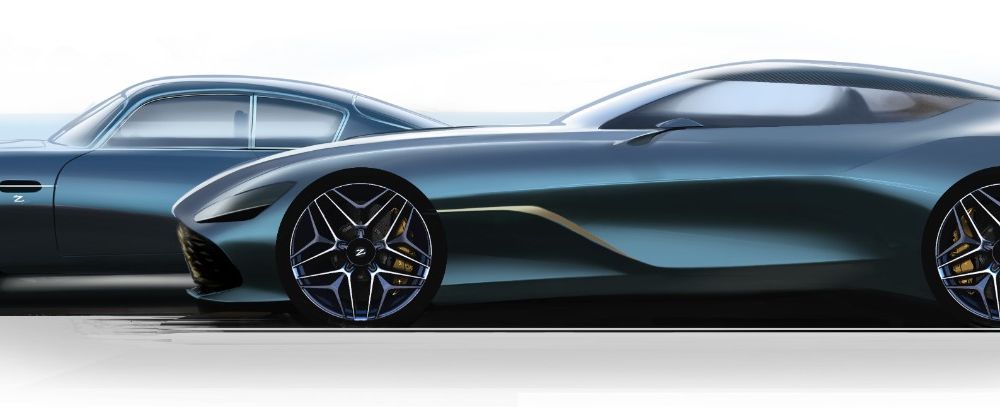 Primele schițe oficiale cu viitorul Aston Martin DBS GT Zagato: ediție specială cu doar 19 exemplare pentru centenarul casei de design Zagato - Poza 8