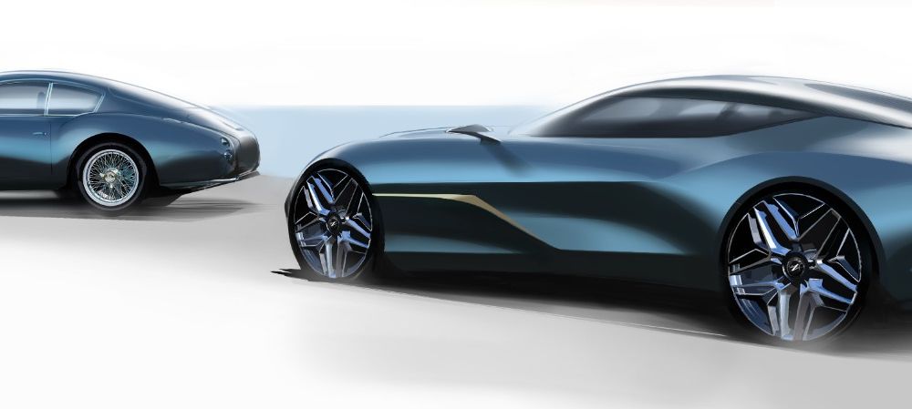 Primele schițe oficiale cu viitorul Aston Martin DBS GT Zagato: ediție specială cu doar 19 exemplare pentru centenarul casei de design Zagato - Poza 7