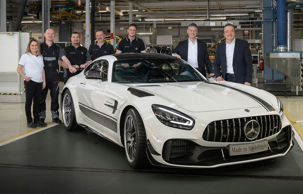Mercedes a demarat producția lui AMG GT facelift: sportivul este asamblat la uzina din Sindelfingen, Germania - Poza 1