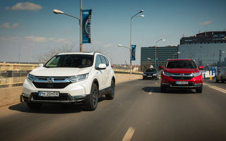 Comparativ de consum: Honda CR-V hibrid vs. Honda CR-V benzină în traficul din București