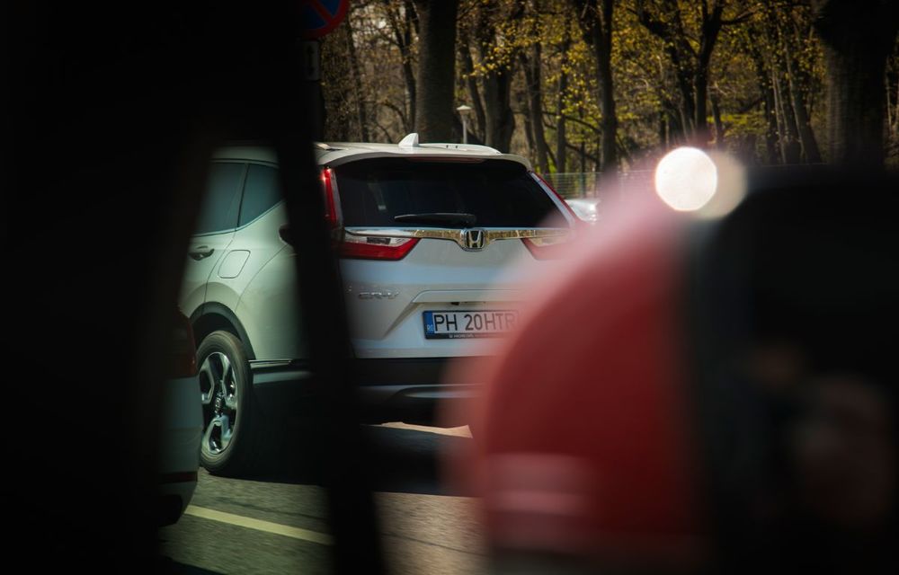 Comparativ de consum: Honda CR-V hibrid vs. Honda CR-V benzină în traficul din București - Poza 20