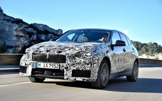 Informații noi despre viitoarea generație BMW Seria 1: modelul de clasă compactă va fi mai ușor și va oferit mai mult spațiu pentru pasageri