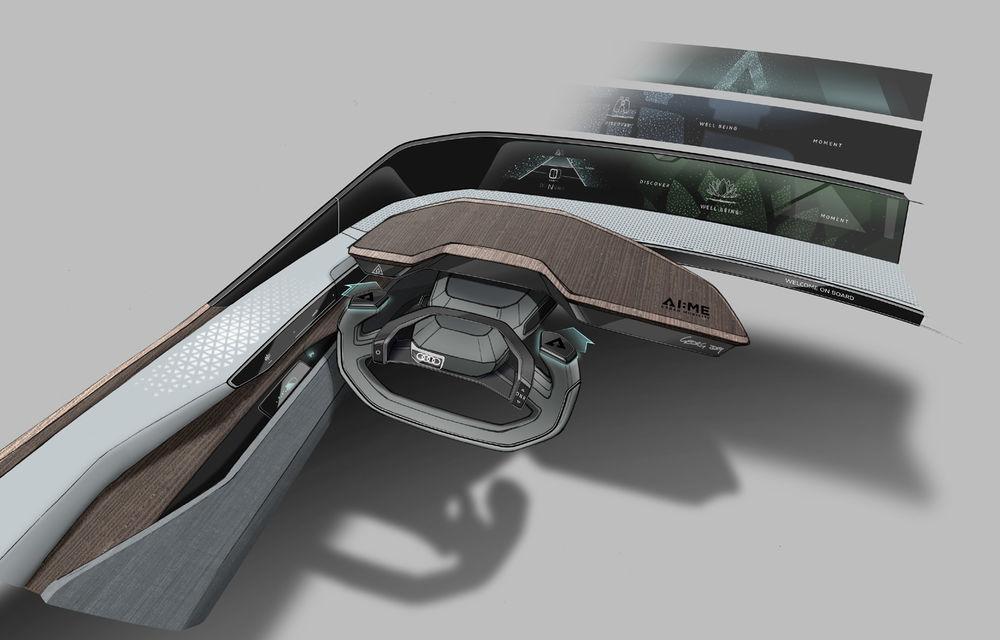Primele schițe cu Audi AI:me: conceptul electric și autonom va fi prezentat în 15 aprilie - Poza 3
