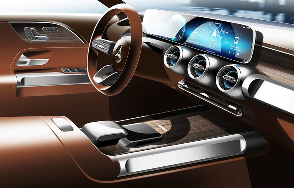 UPDATE: Primul teaser video cu viitorul concept Mercedes-Benz GLB: SUV-ul va fi expus în cadrul Salonului Auto de la Shanghai - Poza 1