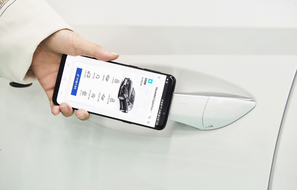 Hyundai prezintă sistemul Digital Key: smartphone-ul se transformă în cheie pentru mașină cu ajutorul tehnologiei NFC - Poza 1
