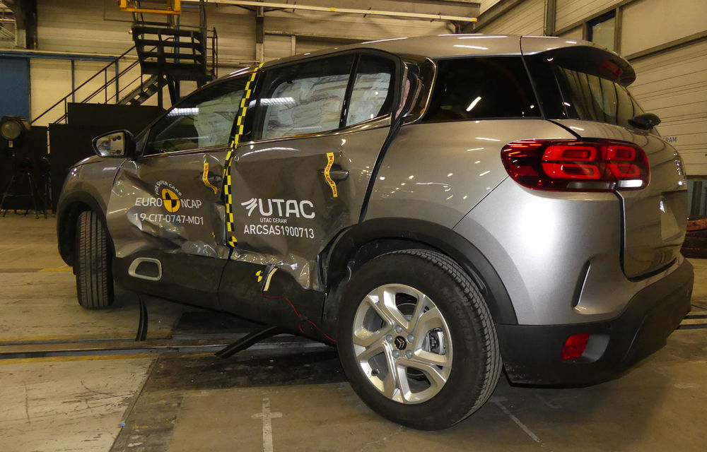 Rezultate noi la testele de siguranță Euro NCAP: 4 stele pentru Citroen C5 Aircross și 5 stele pentru Range Rover Evoque - Poza 4