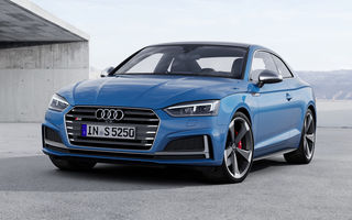 Audi S5 primește în premieră motor diesel: V6 TDI de 3.0 litri, 347 de cai putere și cuplu de 700 Nm