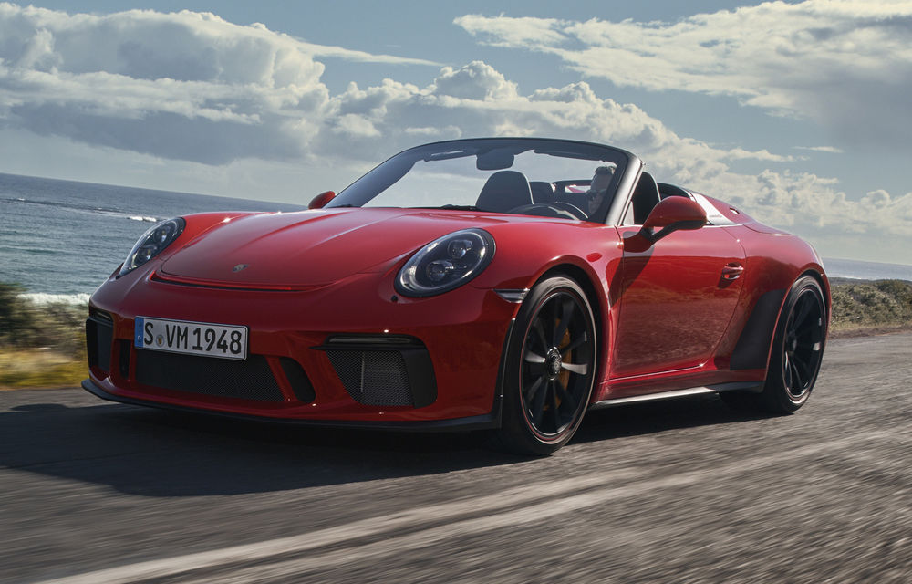 Porsche a prezentat versiunea de serie pentru 911 Speedster: motor pe benzină de 4.0 litri și peste 500 CP - Poza 1