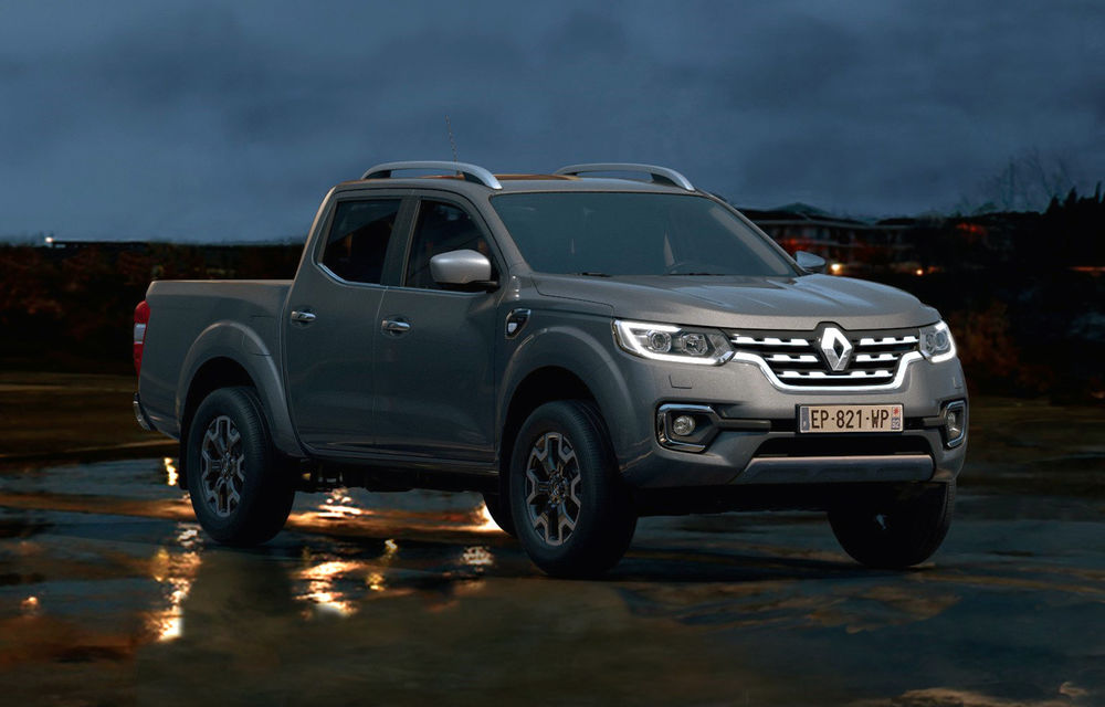 Îmbunătățiri pentru Renault Alaskan: pick-up-ul are o capacitate de încărcare de 1.1 tone și un nou motor diesel de 2.3 litri de până la 190 CP - Poza 1