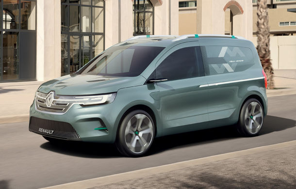 Renault Kangoo ZE: conceptul anticipeazÄ lansarea noii generaÈii Kangoo Ã®n 2020 - Poza 1