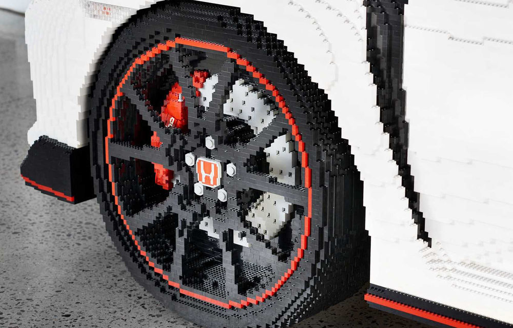 Lego a construit un Civic Type R în mărime naturală: Hot Hatch-ul este fabricat din peste 320.000 de piese - Poza 2