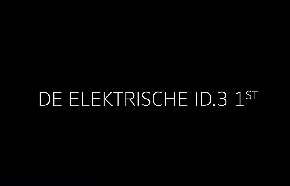 Imagini și informații despre Volkswagen ID, &quot;scăpate&quot; în clipuri oficiale publicate din greșeală: numele hatchback-ului electric va fi ID.3 - Poza 3