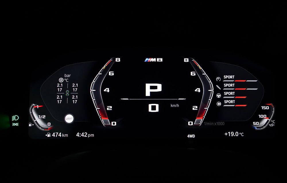 Informații noi despre viitorul BMW M8: șoferul va putea personaliza setările pentru frâne, iar butonul M Mode va dezactiva sistemele de asistență - Poza 22