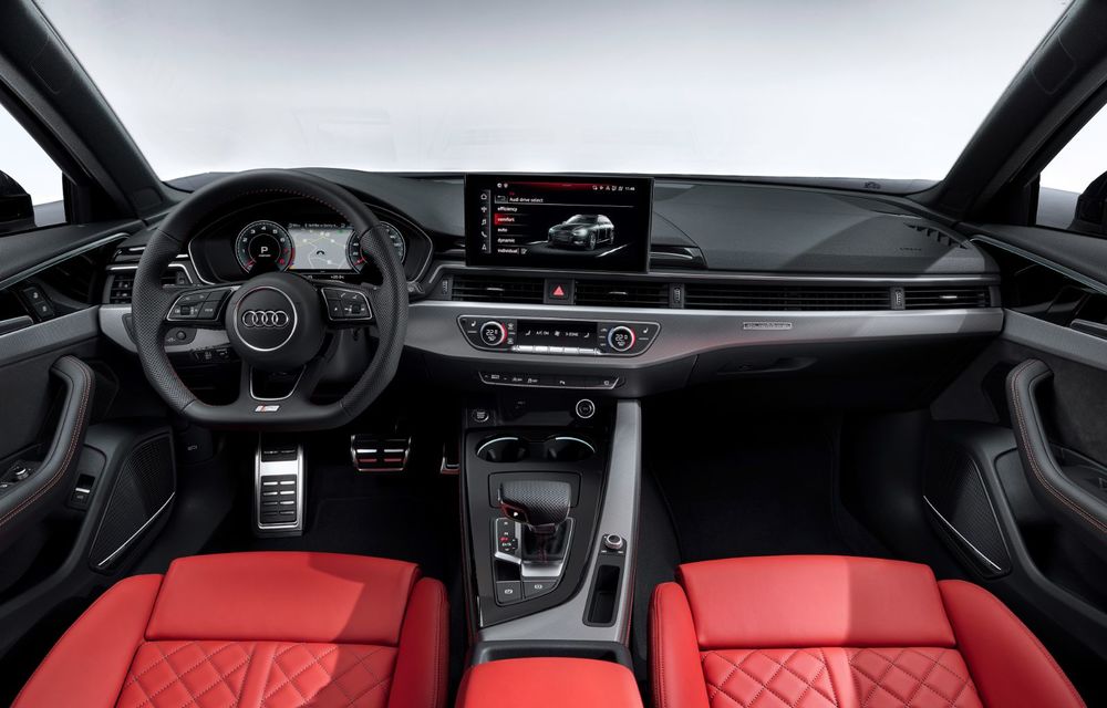 Îmbunătățiri pentru Audi A4: mici modificări de design și motorizări mild-hybrid - Poza 40