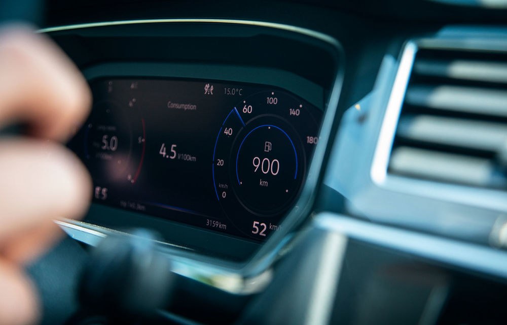 Provocare de autonomie: cu Volkswagen Tiguan 2.0 TDI 4Motion pe ruta București - Cluj-Napoca și retur cu un singur plin de carburant - Poza 14