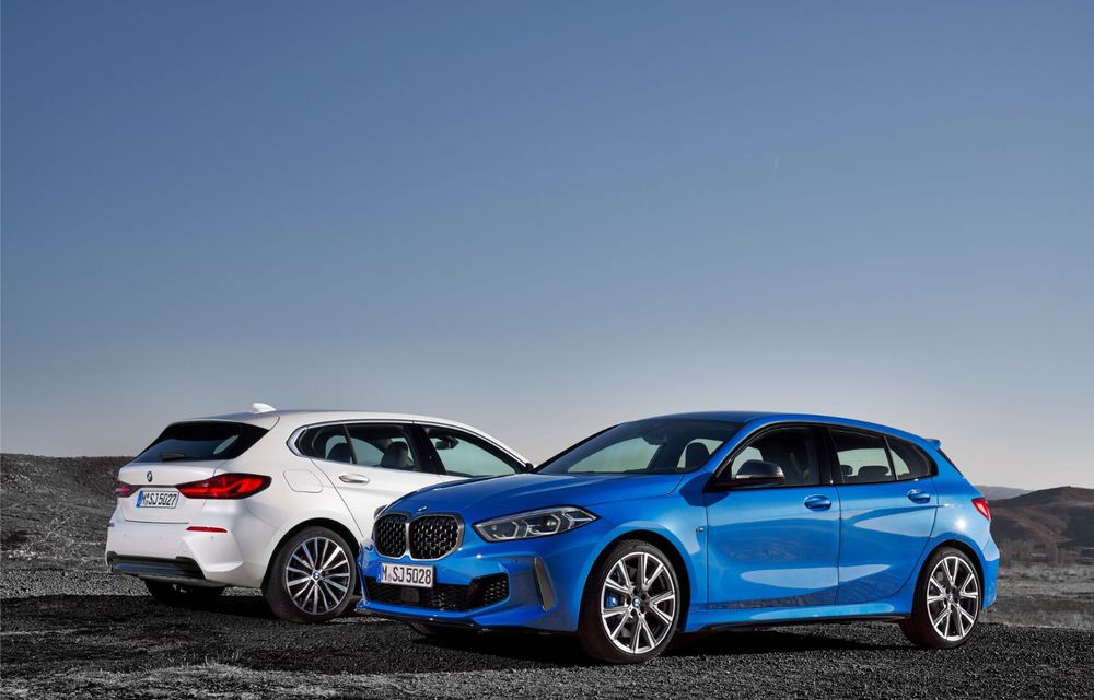 Noua generație BMW Seria 1, imagini și detalii oficiale: platformă nouă cu roți motrice față, mai mult spațiu pentru pasageri și tehnologii moderne - Poza 57