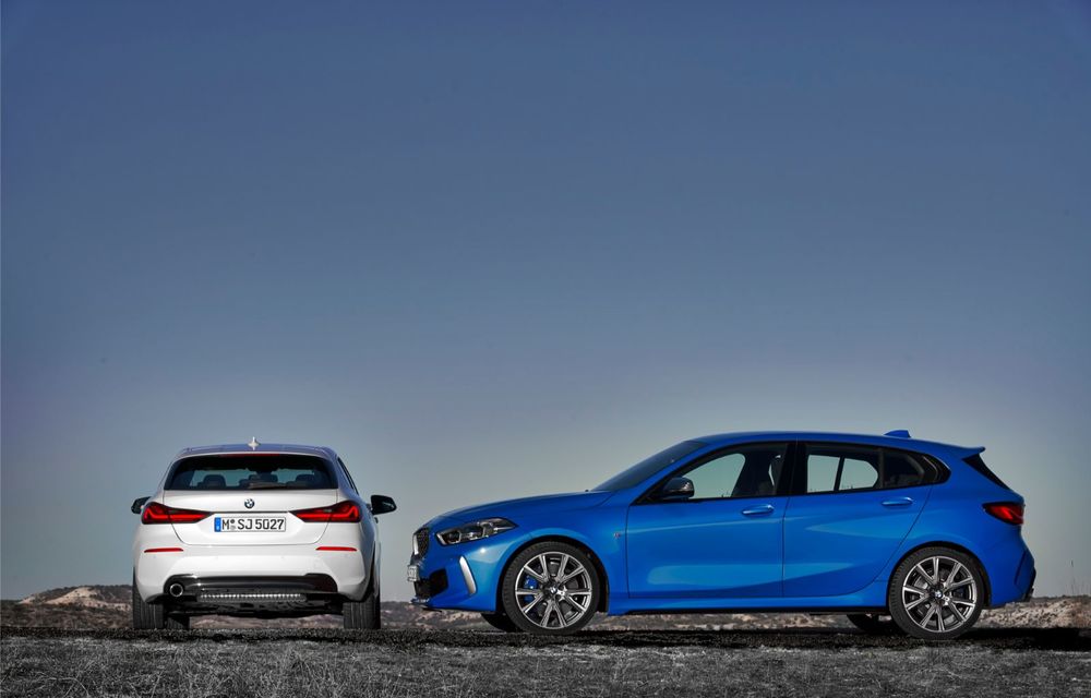 Noua generație BMW Seria 1, imagini și detalii oficiale: platformă nouă cu roți motrice față, mai mult spațiu pentru pasageri și tehnologii moderne - Poza 56