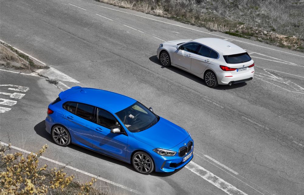 Noua generație BMW Seria 1, imagini și detalii oficiale: platformă nouă cu roți motrice față, mai mult spațiu pentru pasageri și tehnologii moderne - Poza 54