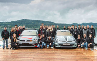 Ucenicii Volkswagen dau examen la Worthersee: un Golf GTI cu 380 CP și un Golf R break cu 400 CP au făcut deliciul celor prezenți în Austria