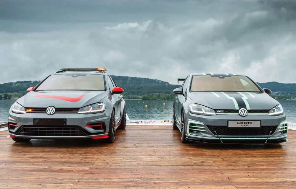 Ucenicii Volkswagen dau examen la Worthersee: un Golf GTI cu 380 CP și un Golf R break cu 400 CP au făcut deliciul celor prezenți în Austria - Poza 2