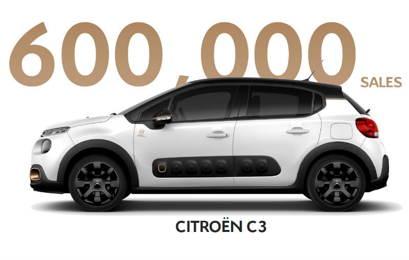 Citroen a vândut 600.000 de exemplare C3 în doi ani și jumătate: 110.000 de comenzi de la începutul lui 2019 - Poza 1