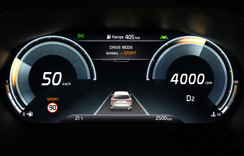 Noul SUV Kia XCeed va avea un panou de instrumente complet digital de 12.3 inch: prezentarea oficială va avea loc în 26 iunie - Poza 1