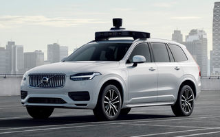 Volvo prezintă o versiune autonomă pentru XC90: SUV-ul a fost echipat cu sisteme autonome dezvoltate de Uber