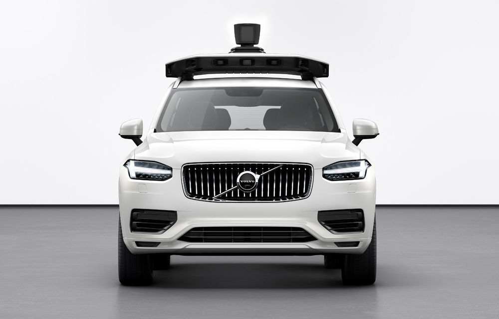 Volvo prezintă o versiune autonomă pentru XC90: SUV-ul a fost echipat cu sisteme autonome dezvoltate de Uber - Poza 3