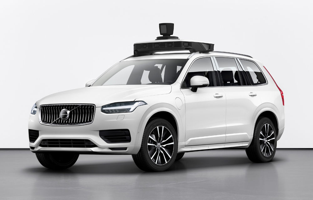 Volvo prezintă o versiune autonomă pentru XC90: SUV-ul a fost echipat cu sisteme autonome dezvoltate de Uber - Poza 2