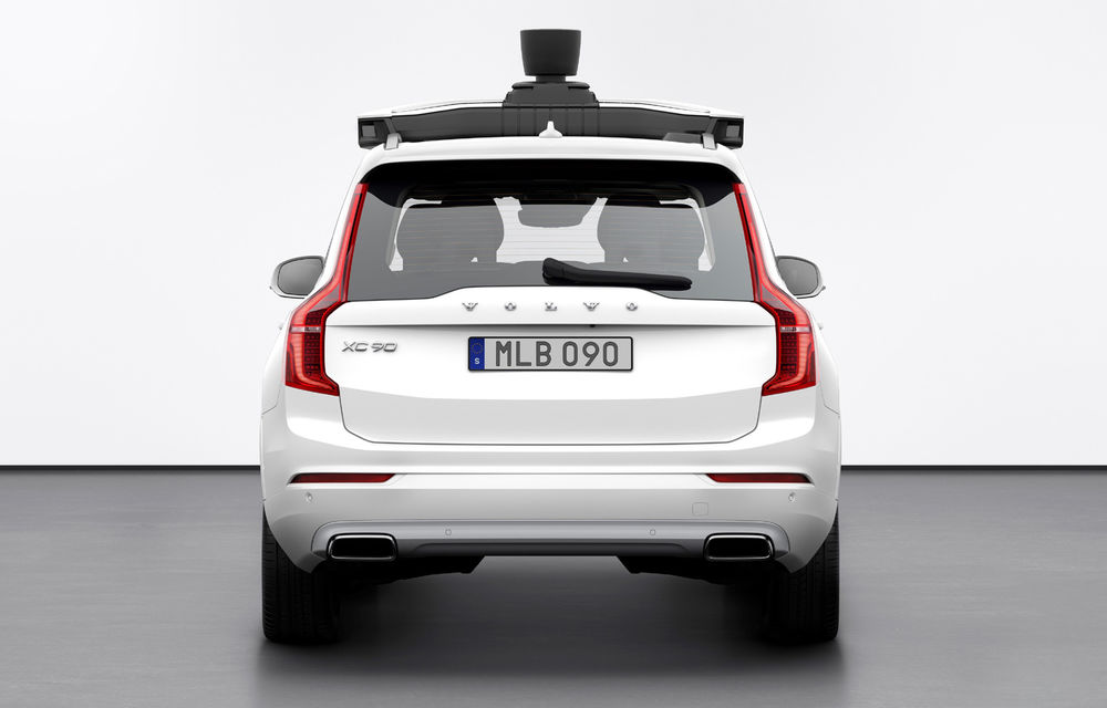 Volvo prezintă o versiune autonomă pentru XC90: SUV-ul a fost echipat cu sisteme autonome dezvoltate de Uber - Poza 5