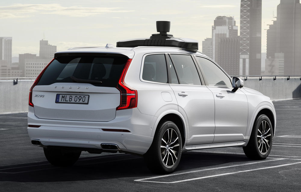Volvo prezintă o versiune autonomă pentru XC90: SUV-ul a fost echipat cu sisteme autonome dezvoltate de Uber - Poza 7