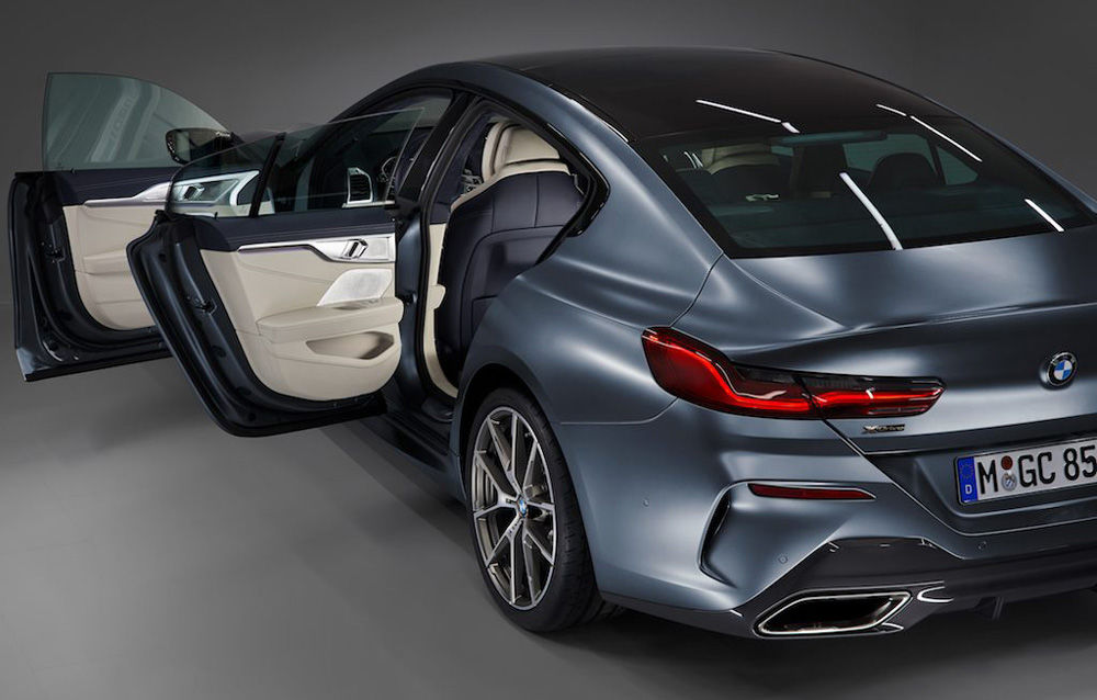 Primele imagini cu BMW Seria 8 Gran Coupe au apărut pe internet: noul rival al lui Mercedes-Benz CLS și Porsche Panamera va fi prezentat în iunie - Poza 3