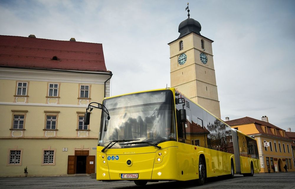 Wi-Fi gratuit în peste 100 de autobuze din Sibiu: parteneriat între primărie, Continental și Orange - Poza 1