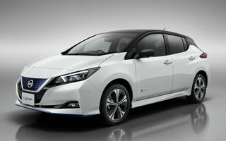 Nissan a început livrările pentru Leaf e+: ediția limitată a modelului electric cu autonomie de 385 de kilometri a primit deja 8.000 de comenzi