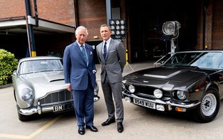 Mașinile lui James Bond: Aston Martin a confirmat prezența modelelor DB5, V8 și Valhalla în noul film cu Agentul 007