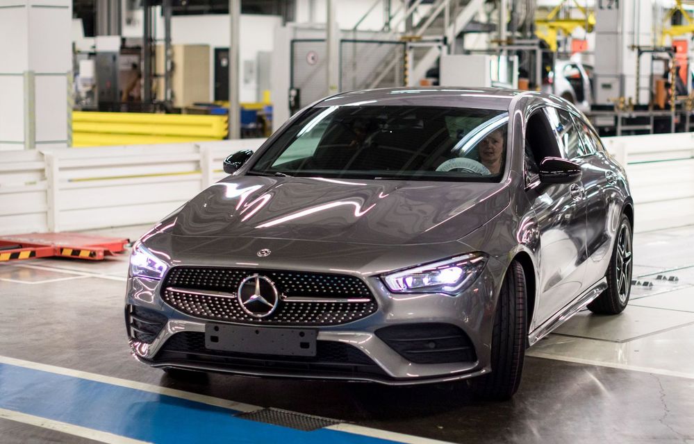 Mercedes a început producția noului CLA Shooting Brake: modelul este construit în Ungaria, la Kecskemet - Poza 1