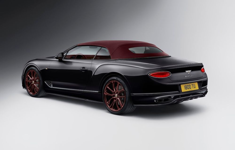 Bentley prezintă ediția specială Continental GT Cabrio Number 1: 100 de unități dezvoltate de divizia Mulliner - Poza 7