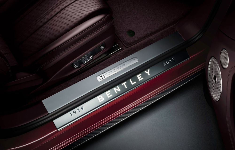 Bentley prezintă ediția specială Continental GT Cabrio Number 1: 100 de unități dezvoltate de divizia Mulliner - Poza 10