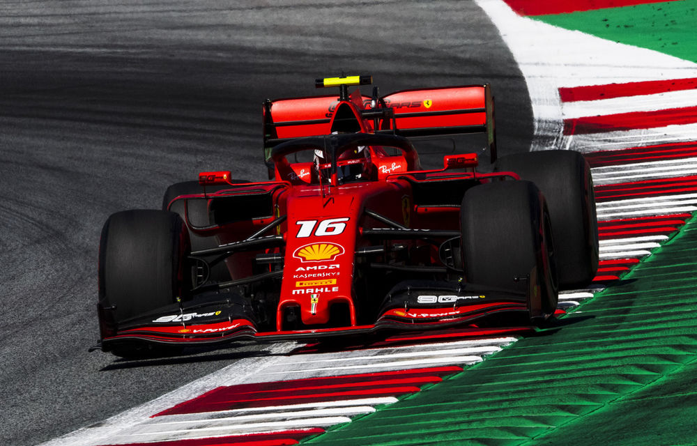 Leclerc, pole position în Austria în fața lui Hamilton și Verstappen! Vettel, locul 9 după o defecțiune tehnică la motor - Poza 1