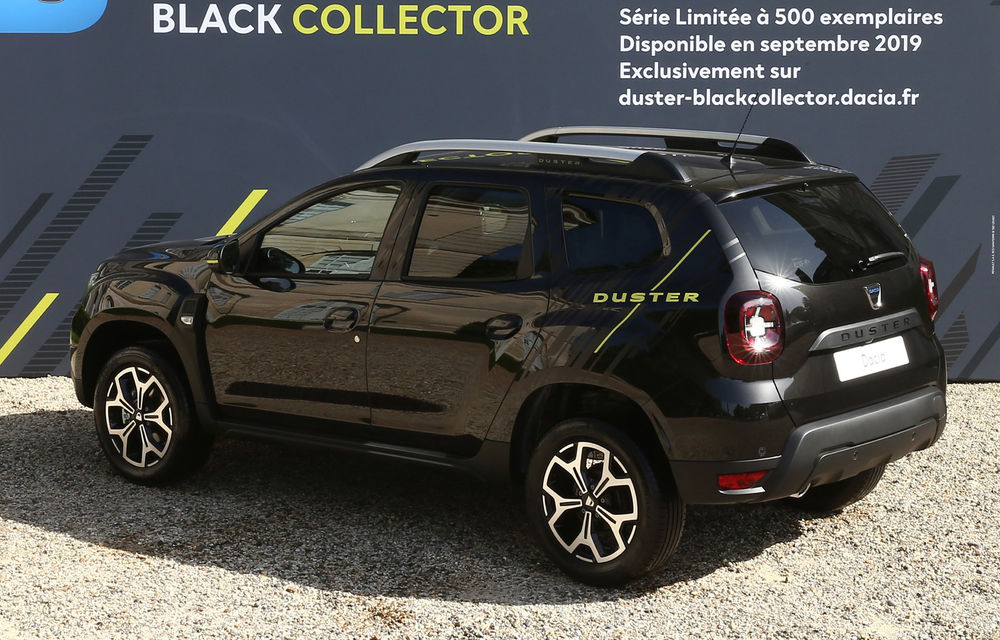 Dacia Duster Black Collector: ediție specială disponibilă în Franța în numai 500 de unități - Poza 3