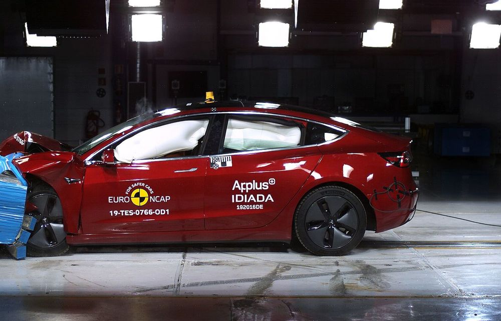 Rezultate Euro NCAP: Tesla Model 3, cel mai bun rezultat pentru sisteme de asistență. Skoda Scala, cea mai bună protecție pentru pasagerul din dreapta - Poza 1