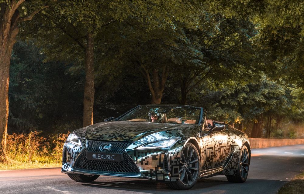 Lexus LC Convertible Prototype a fost expus la Goodwood: versiunea de serie va fi lansată &quot;în viitorul apropiat&quot; - Poza 6