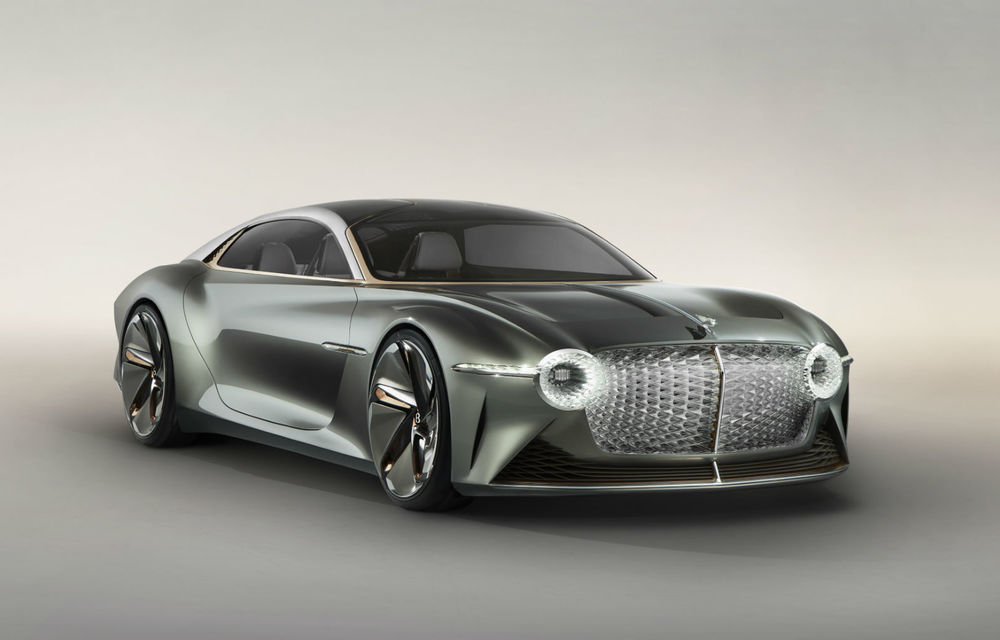 Bentley prezintă conceptul electric EXP 100 GT: autonomie de 700 de kilometri, viteză maximă de 300 km/h și cuplu de 1.500 Nm - Poza 1