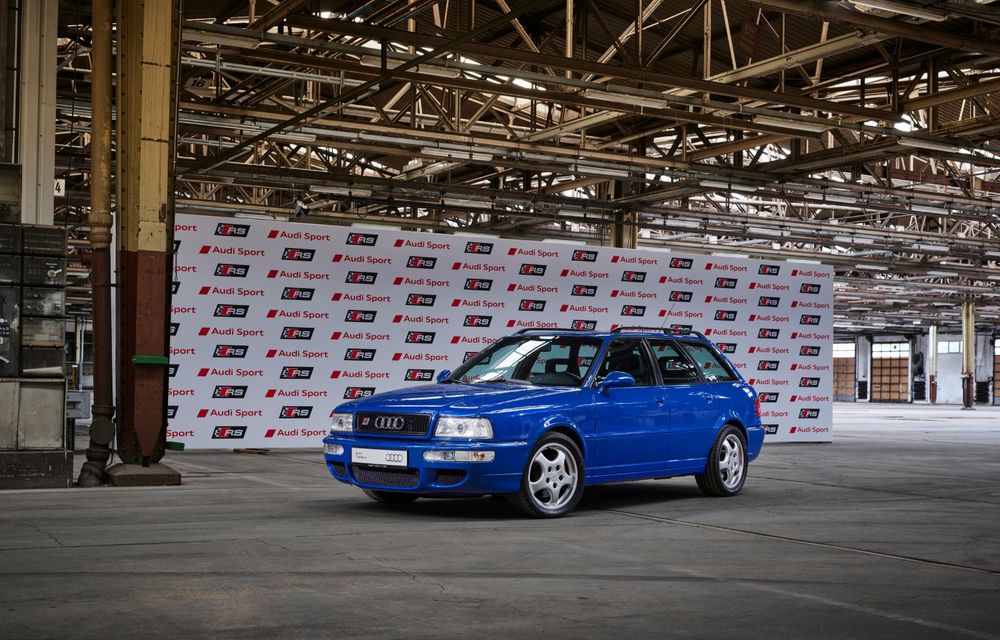 Aniversare în Ingolstadt: 25 de ani de la introducerea primului model Audi RS - Poza 3