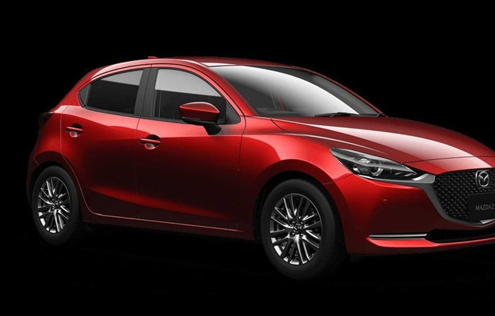 Mazda 2 facelift, poze și detalii oficiale: modificări exterioare minore, tehnologii noi și motorizări mild-hybrid - Poza 5