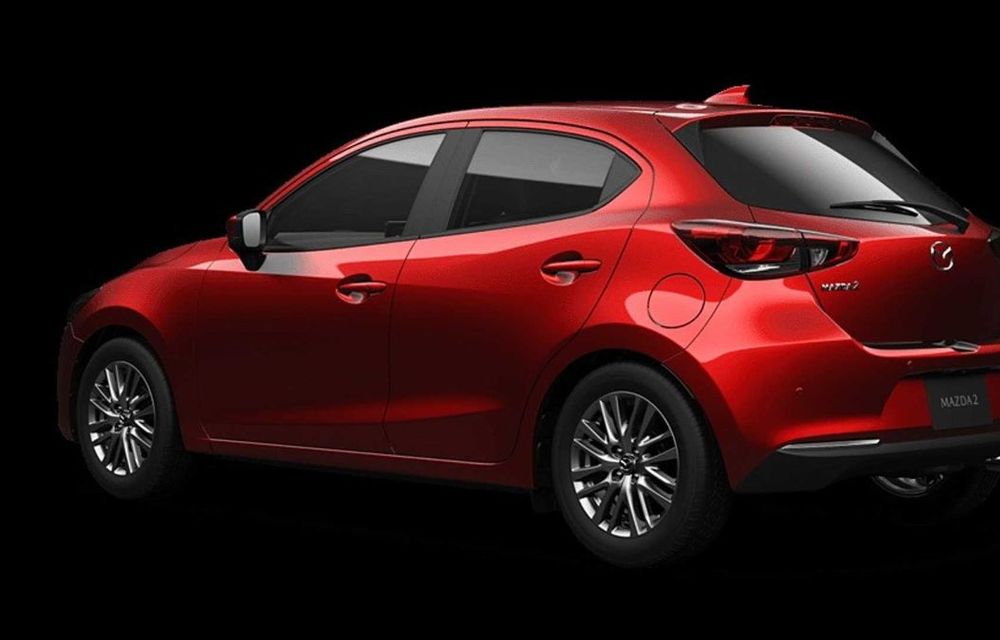 Mazda 2 facelift, poze și detalii oficiale: modificări exterioare minore, tehnologii noi și motorizări mild-hybrid - Poza 8