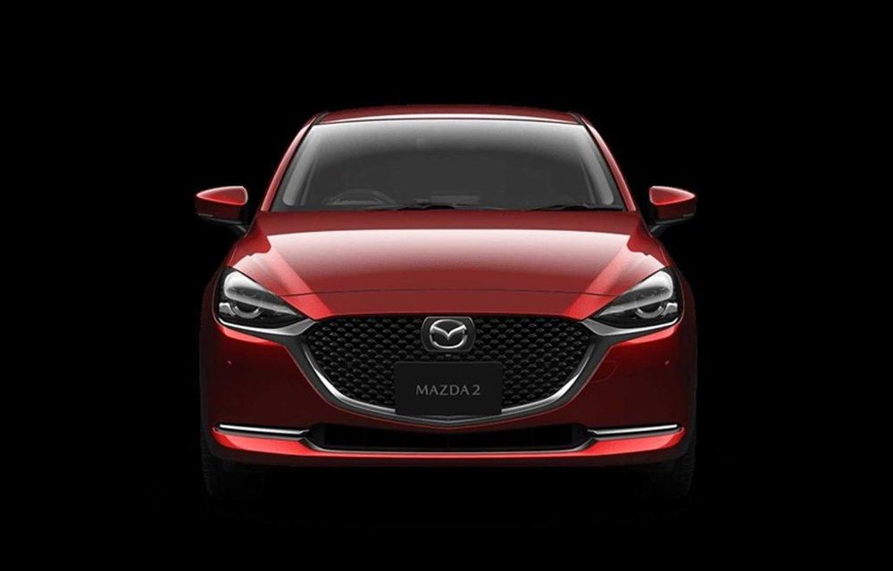 Mazda 2 facelift, poze și detalii oficiale: modificări exterioare minore, tehnologii noi și motorizări mild-hybrid - Poza 3