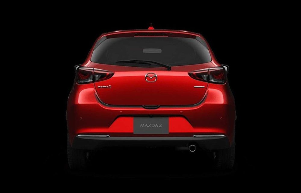 Mazda 2 facelift, poze și detalii oficiale: modificări exterioare minore, tehnologii noi și motorizări mild-hybrid - Poza 11